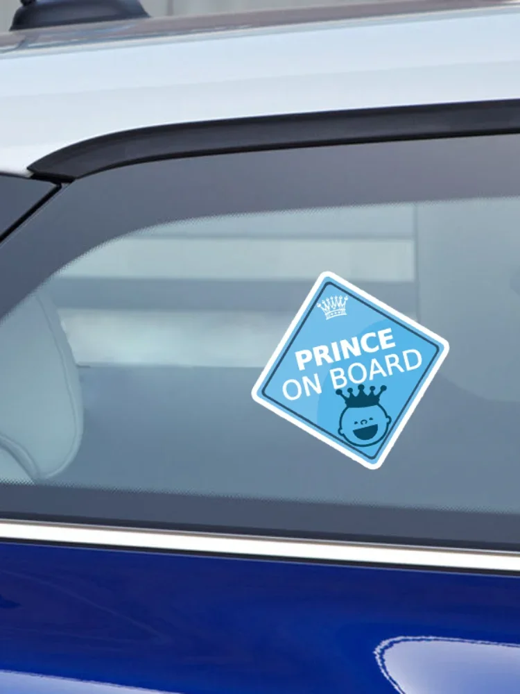 Предупреждающая наклейка на автомобиль милый высококачественный Графический