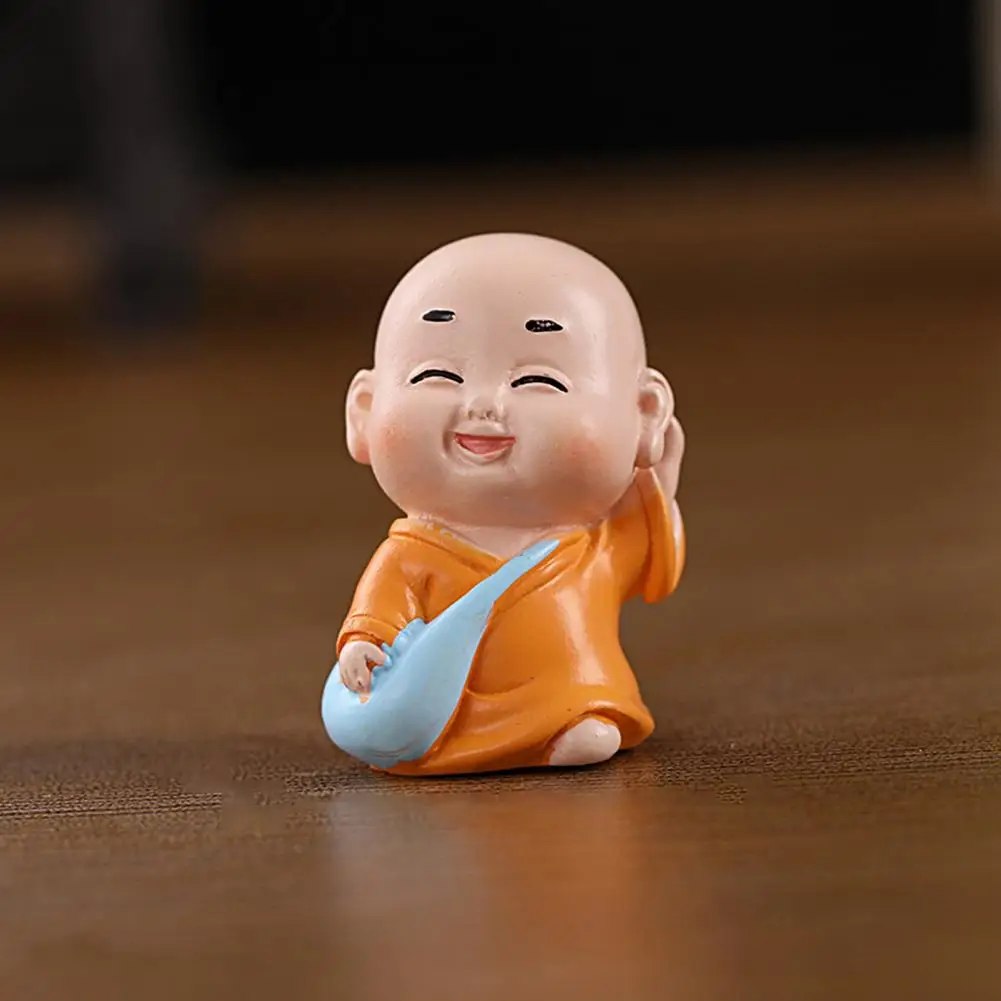 Непослушный буддийский монах искусственные изделия из смолы буддистские монки