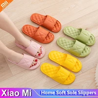xiaomi youpin new summer fashion slippers womens home indoor soft sole slippers couple slippers bath non slip soft sole slipper
