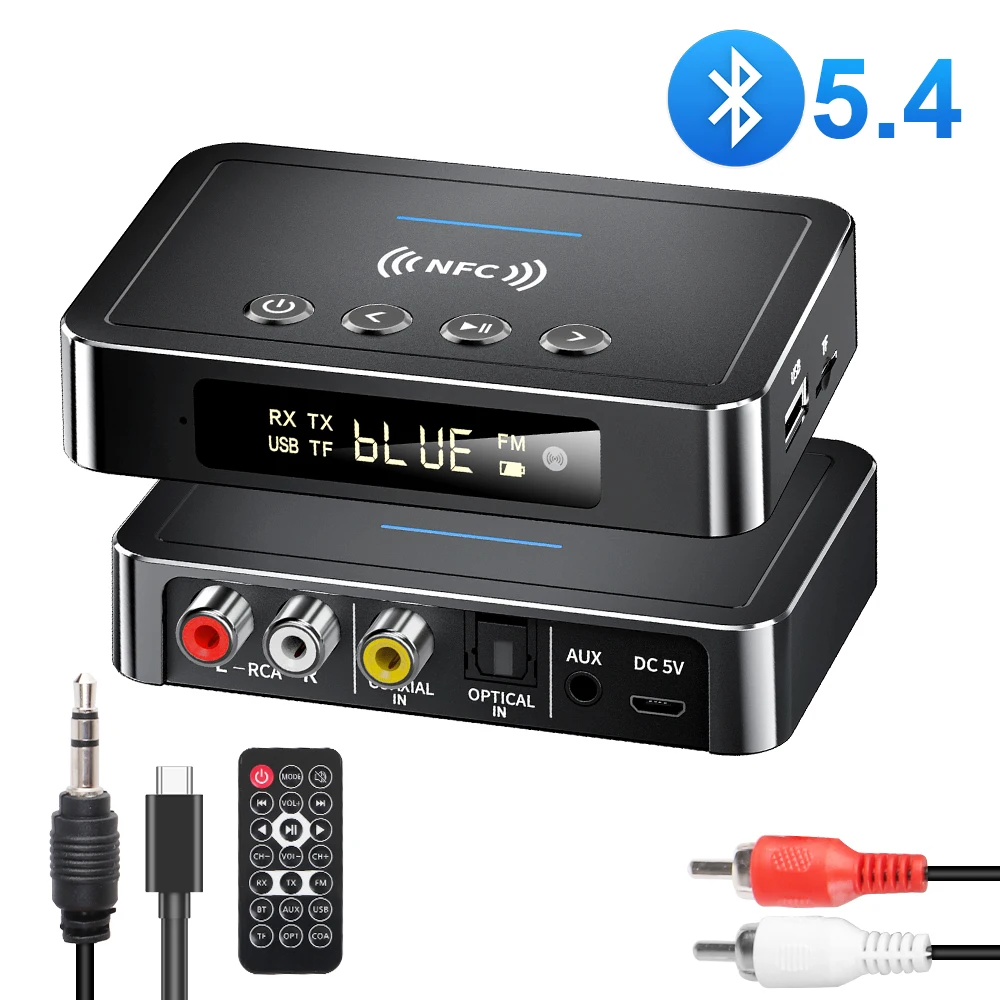 Bluetooth 5 4 3 мм AUX/RCA/USB U диск/TF вход пульт дистанционного управления приемник