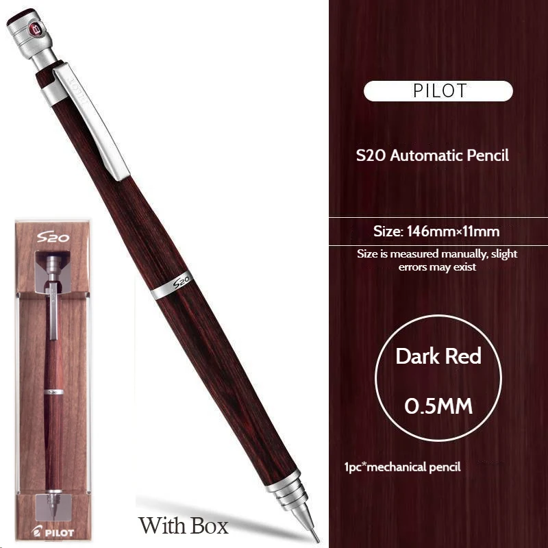 

Механический карандаш PILOT S20 из речной конской древесины