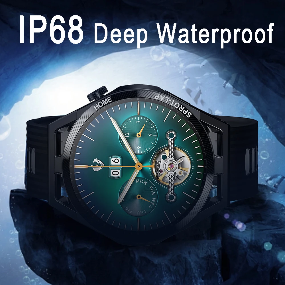Lemfo часы мужские Smart Watch Men New Bluetooth Call IP68 Водонепроницаемые умные для 2022 Sports NFC Android