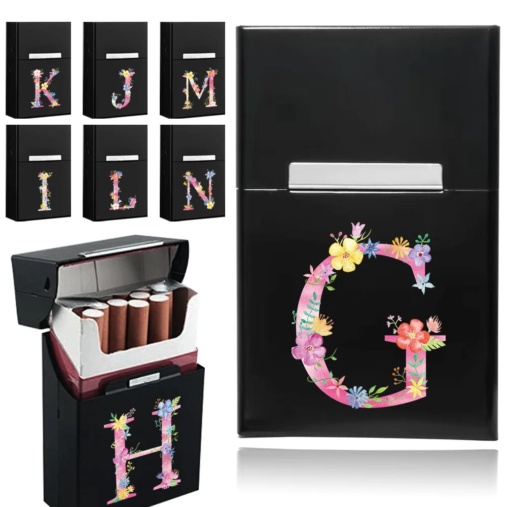 Портативный металлический чехол для сигарет задняя крышка сигар