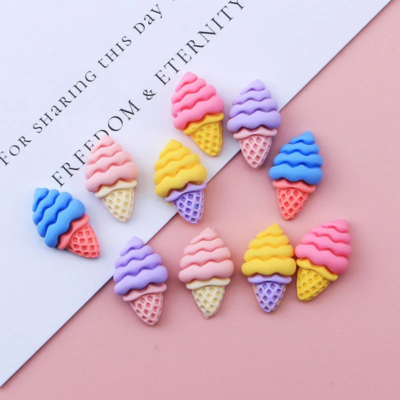 

20 шт., полимерные аксессуары для украшения мороженого