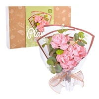 flower bouquet building blocks rose flowers building blocks sets flower bouquet creativetoys kit for adults gifts for women