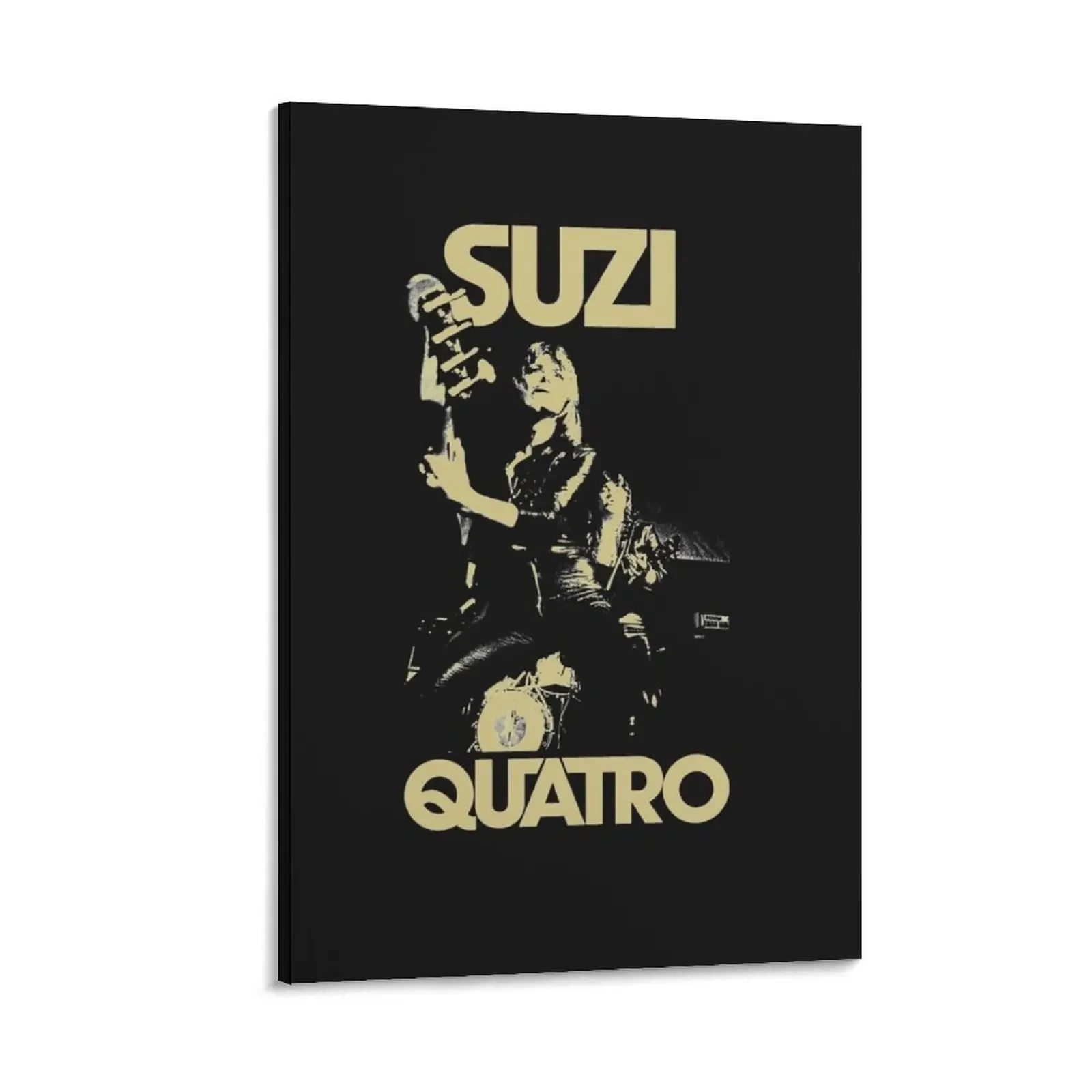 Сузы Кваatro Рок и пение ретро 2 незаменимая картина на холсте украшение для