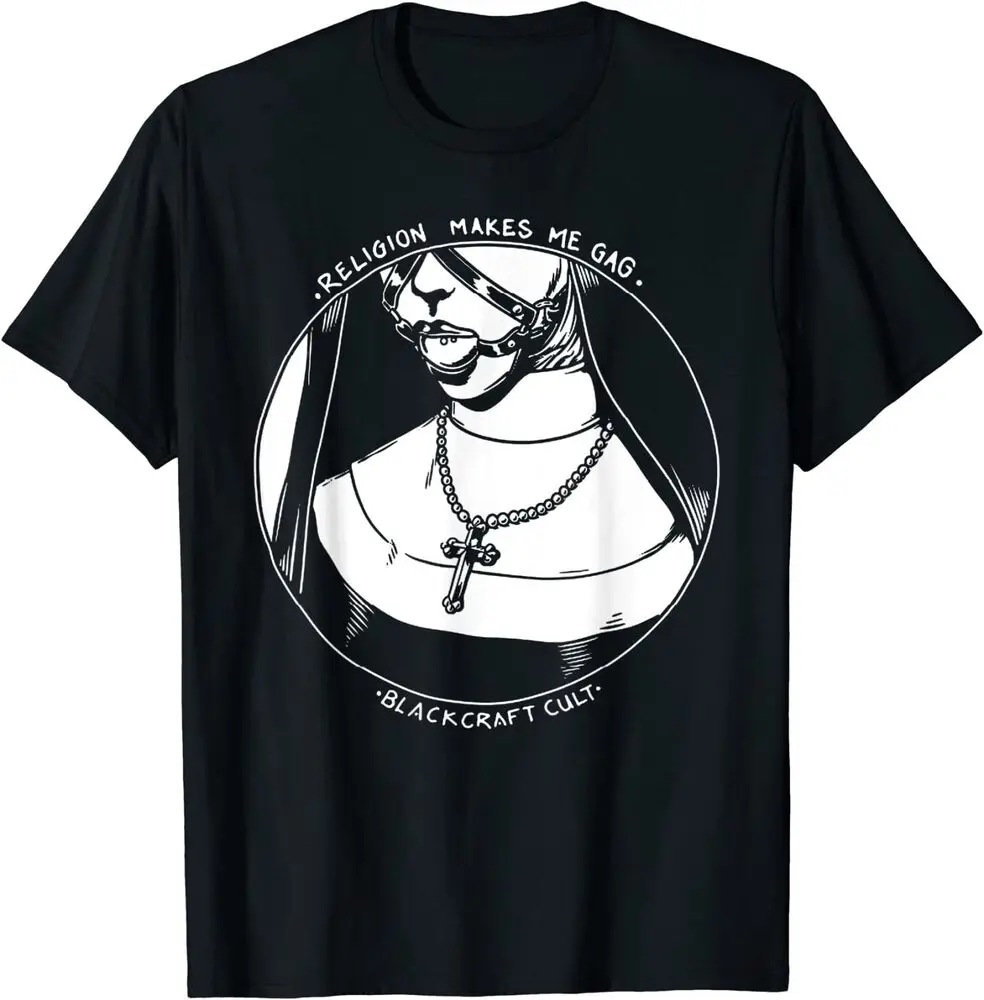 

Культовая футболка из-за религии с надписью «Me Gag»