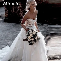 alluring a line wedding dress delicate sweetheart bridal gown lace applique backless dresses pretty sleeveless vestido de novia
