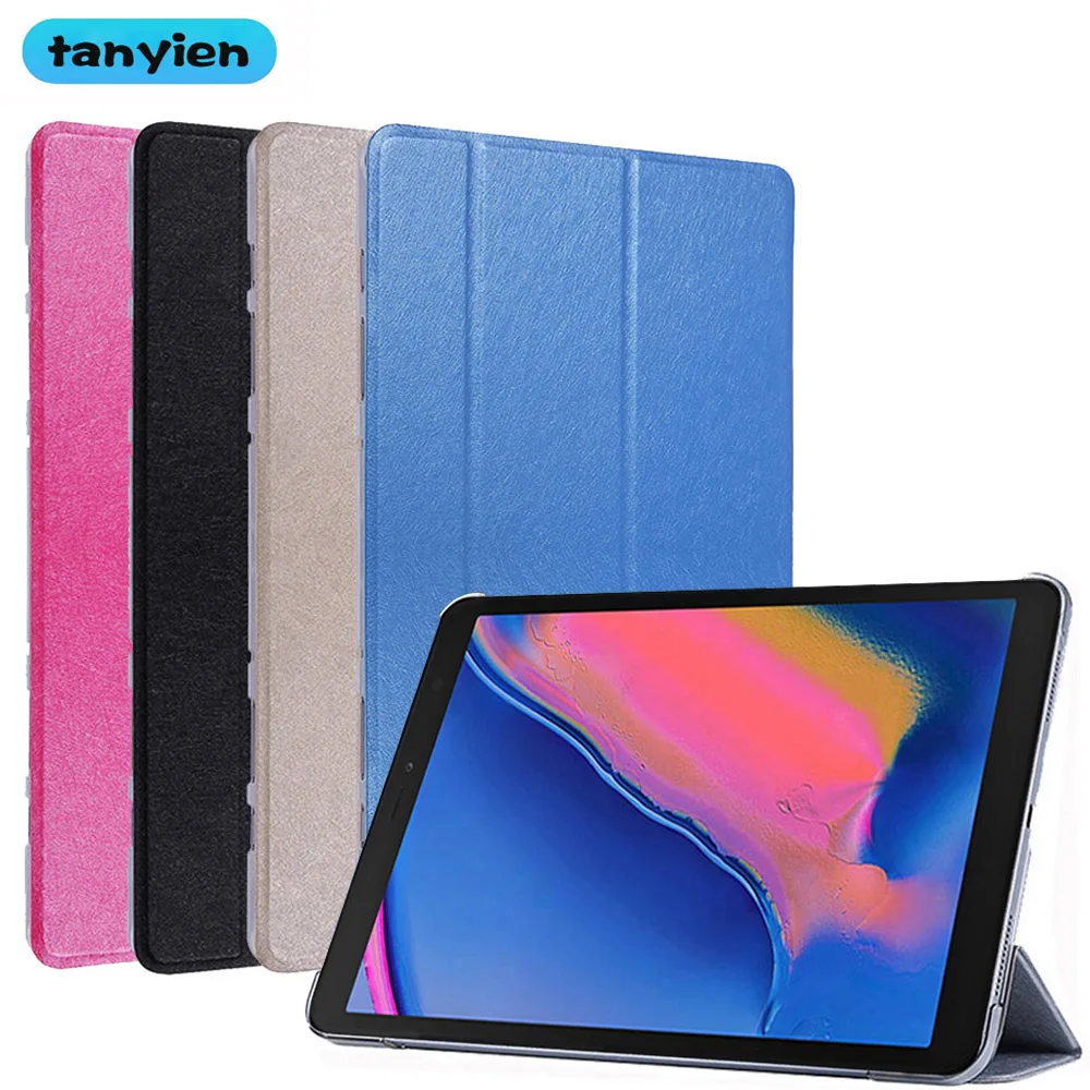 

Tablet Case For Samsung Galaxy Tab A 8.0 & S Pen 2019 SM-P200 SM-P205 P200 P205 Trifold PU Leather Flip Stand Cover