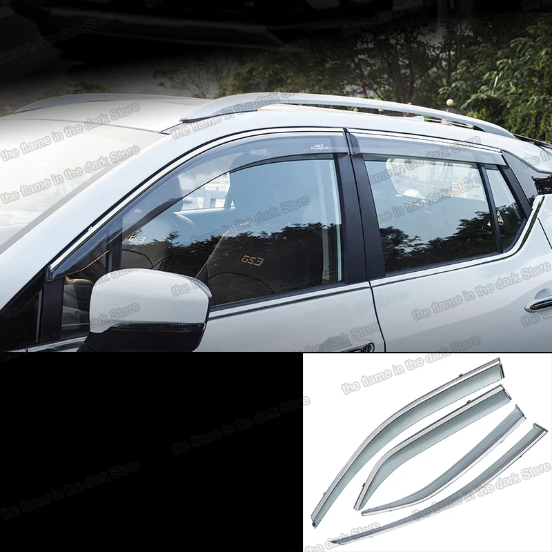 Автомобильная защита от дождя и для Trumpchi Gs3 2017 2018 2019 2020 Gac Rainbrow аксессуары