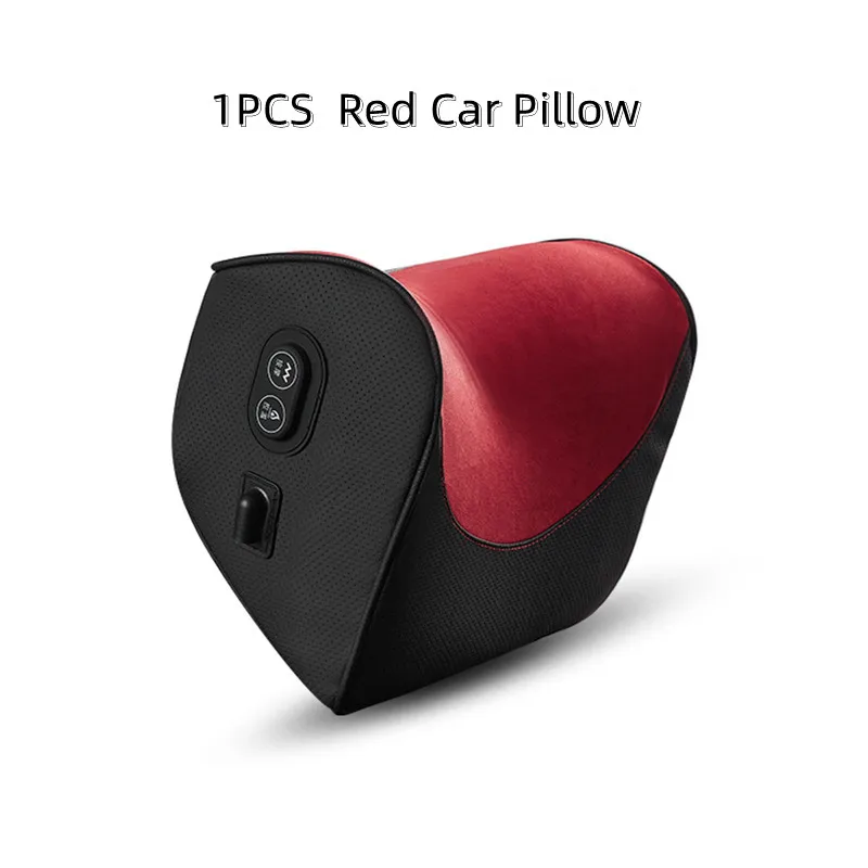 

Автомобильная Массажная подушка для поддержки талии, подушка для офисного сиденья на подголовник спины, симуляция человеческого вибрирующего массажа, подушка