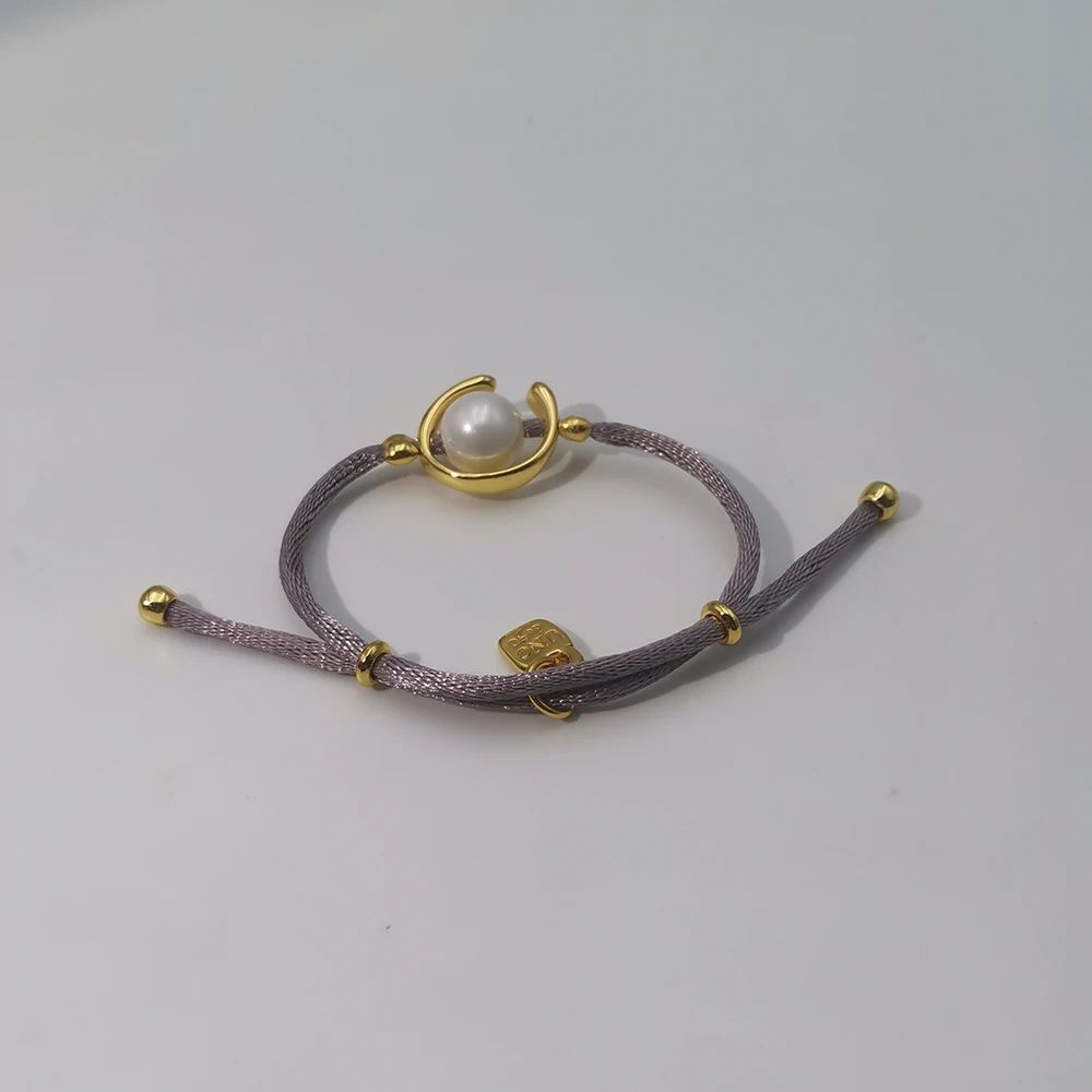 2024 испанский летний новый модный персонализированный браслет с жемчугом в форме