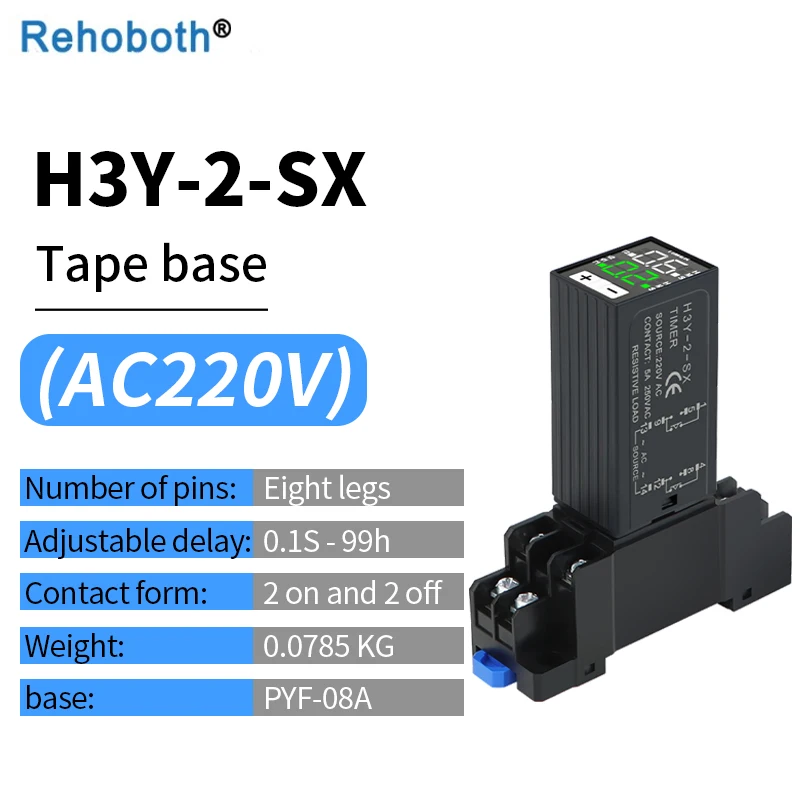 

JSZ6 небольшой цифровой дисплей H3Y-2/4 двойное реле времени цикла с задержкой управления базовым управлением 12V24V220V