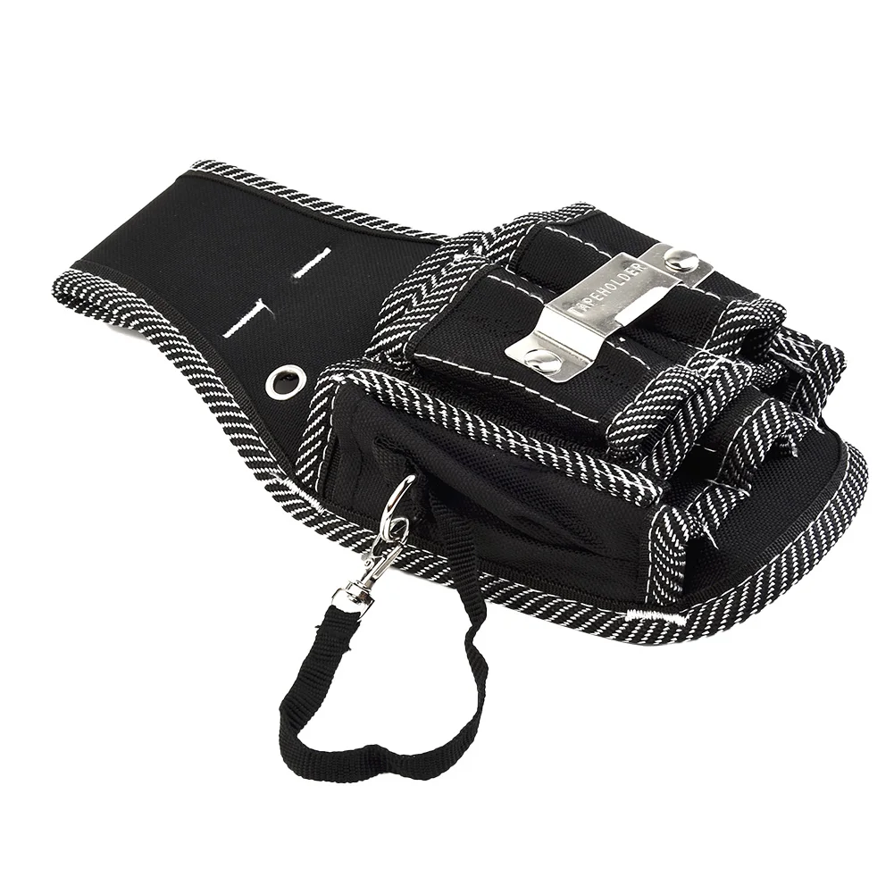 9 Sleeves Tool Case Belt Screwdriver Kit Holder 600D Nylon Fabric Durable Organizing Tool Bag Electrician Waist Pocket Pouch Bag
