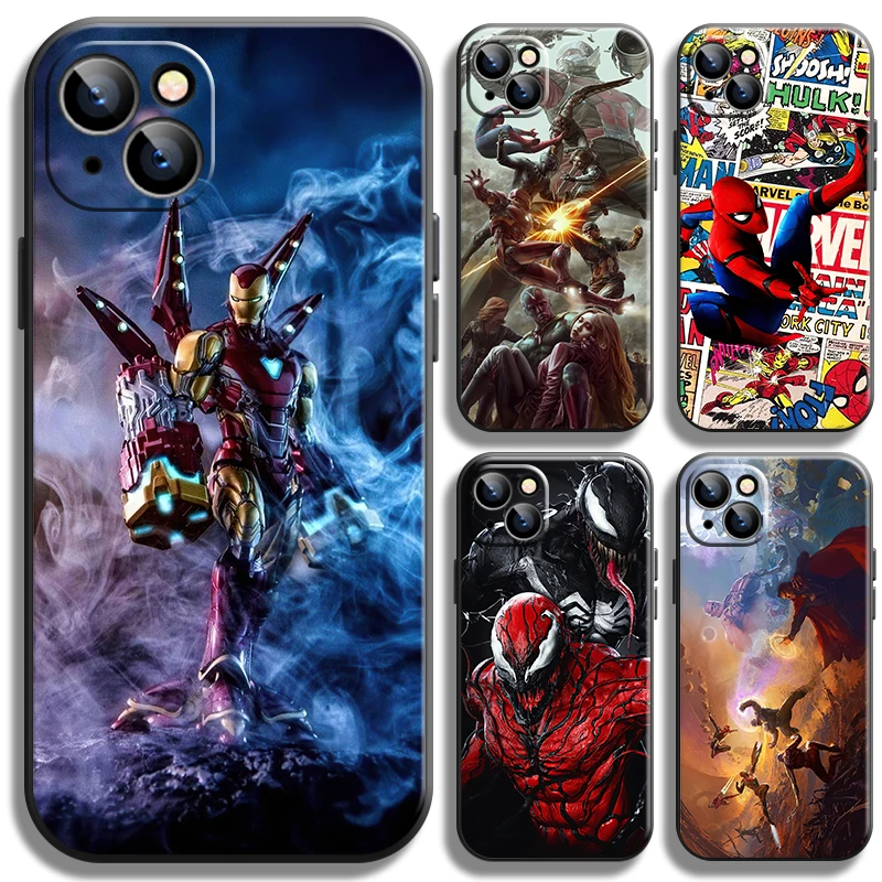 

Marvel Avengers Iron Man for Apple iPhone 11 Pro Max 12 13 Pro Mini X XR XS Max 6 6S 7 8 Plus Se2 Phone Case funda Shell TPU