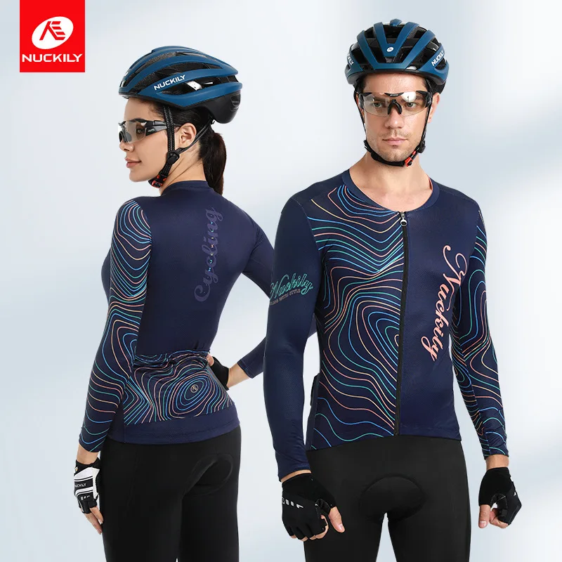 

2023 New Cycling Jersey Cycling Men's Spring And Summer Thin Long-sleeved Top Set Road Bike Mountain Bike Clothing Cycling Suit