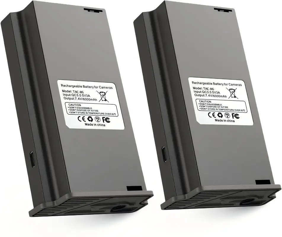 Литиевый аккумулятор EM6 — надежный источник питания для камеры Tactacam Reveal Trail X Pro Gen