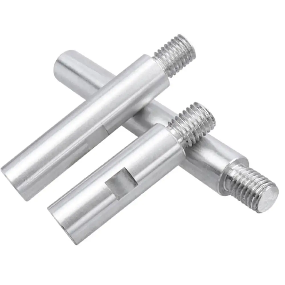 

3 шт., серебряные удлинители для труб, широко используемые компрессионные фитинги из нержавеющей стали для кухни