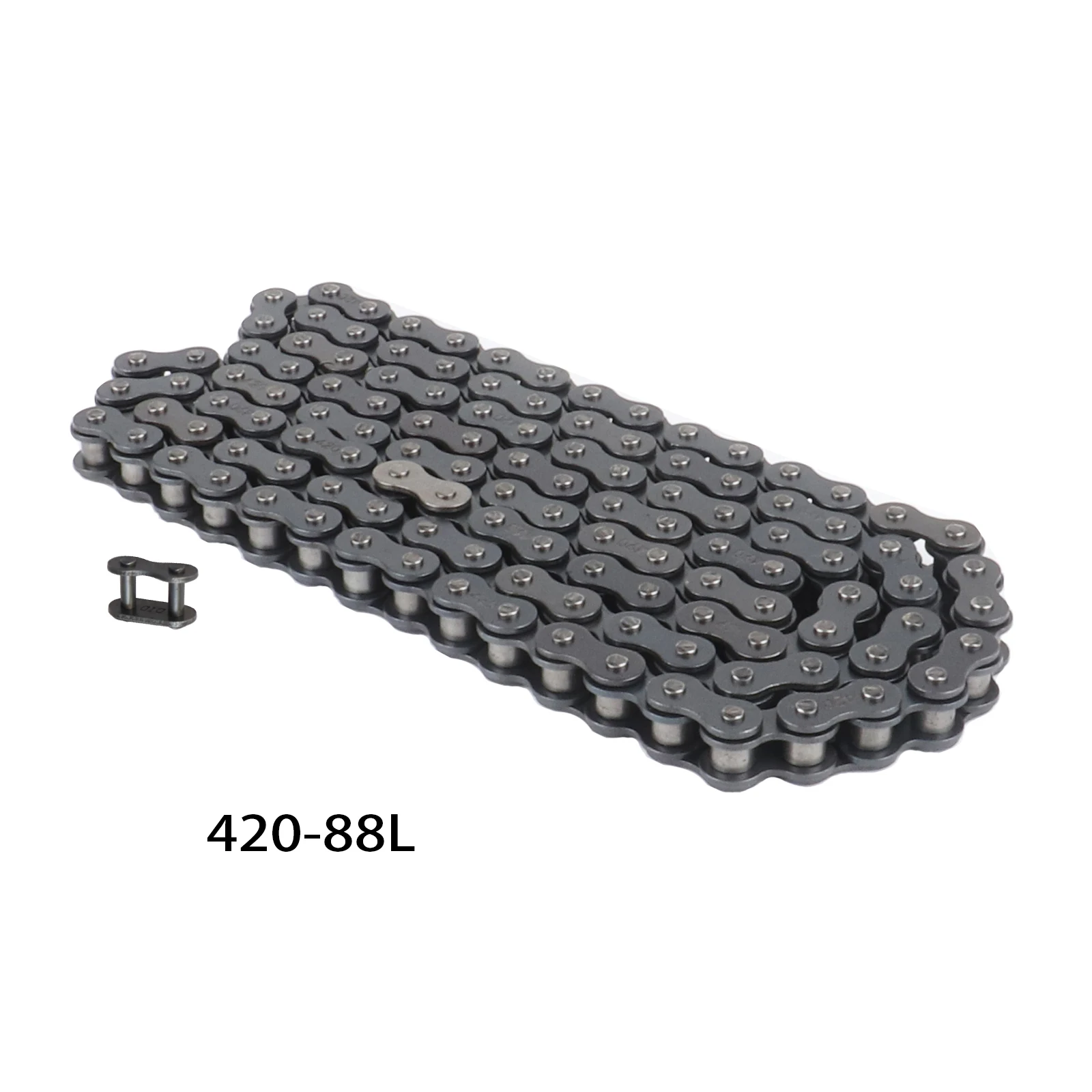 

Цепи мотоцикла 420, 76/108/120/140 звеньев, приводная цепь для 50cc 70cc 90cc 110cc 125cc Pit Dirt Bike Scooter ATV Buggy Quad
