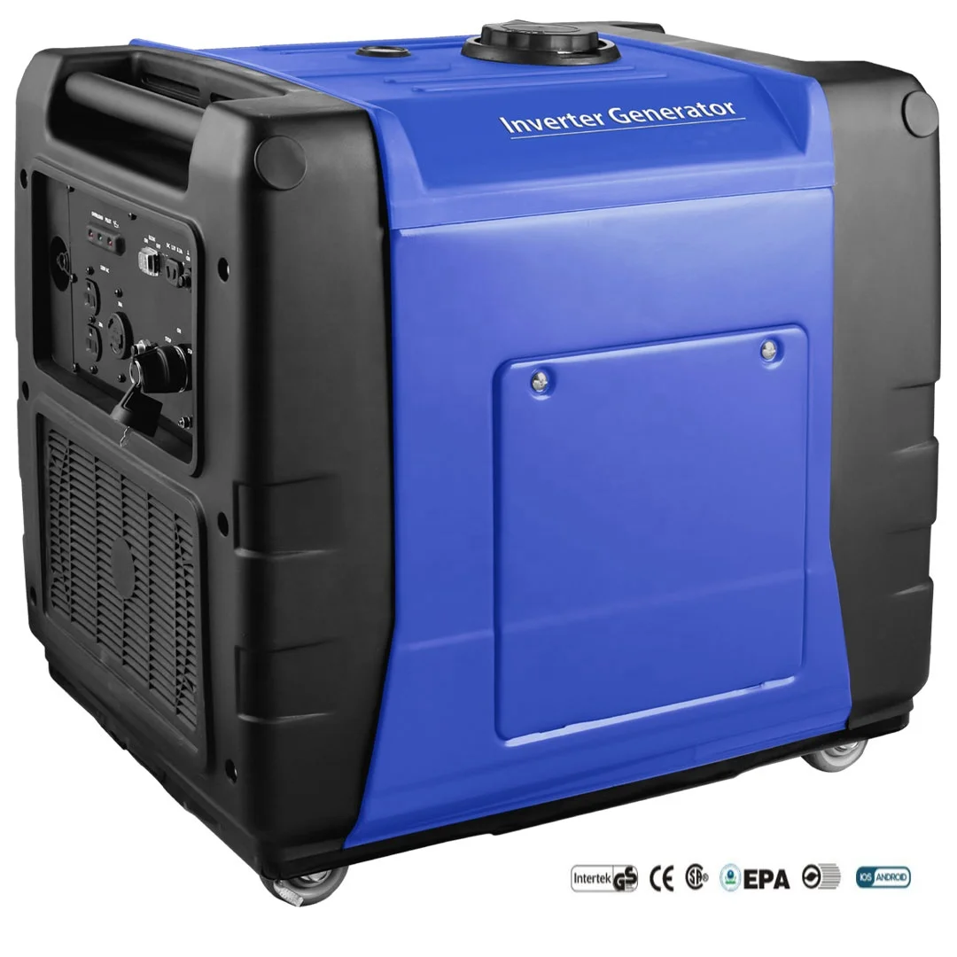 

Fuji Technology 5.6kw RV Portable Silent Inverter Generator, Pure Sine Wave 240V/50Hz AC Single Phase Output Type CE/GS