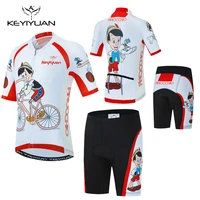keyiyuan child jersey cycling mtb clothing camisa ciclismo mountain bike triathlon suit kids koszulka rowerowa abbigliamento