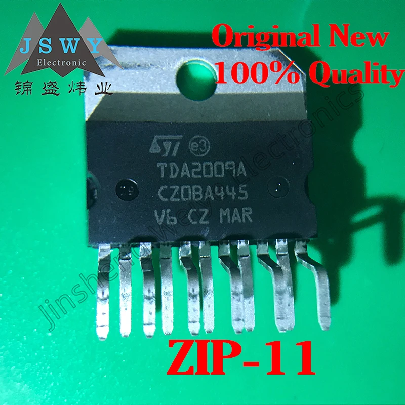 

5~10PCS TDA2009A TDA2009 Package ZIP-11 ST Audio Power Amplifier Chip 100% brand new original stock free shipping