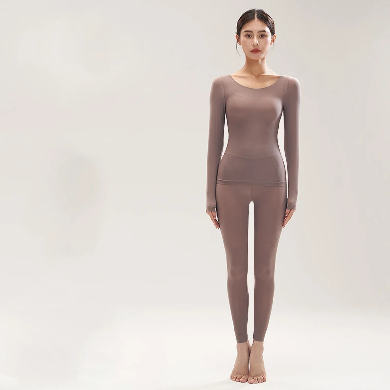 Prayger новое тонкое длинное женское зимнее теплое нижнее белье дышащая тонкая