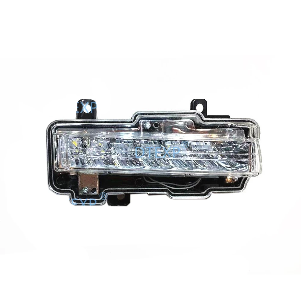 

1 Piece White Led Daytime Running Driving Light For Montero V98 DRL For Pajero V97 V93 V95 For Shogun Chrome Cover