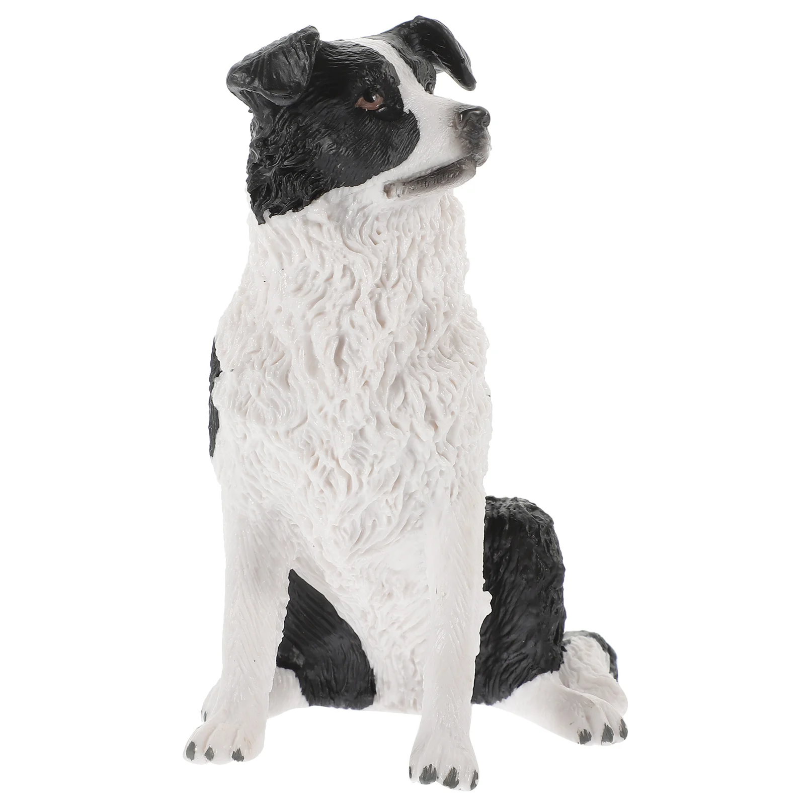 

Simulation Pet Dog Animal Model Figurine Sculpture Fake Lifelike Resin Artificial Child Kids Playset