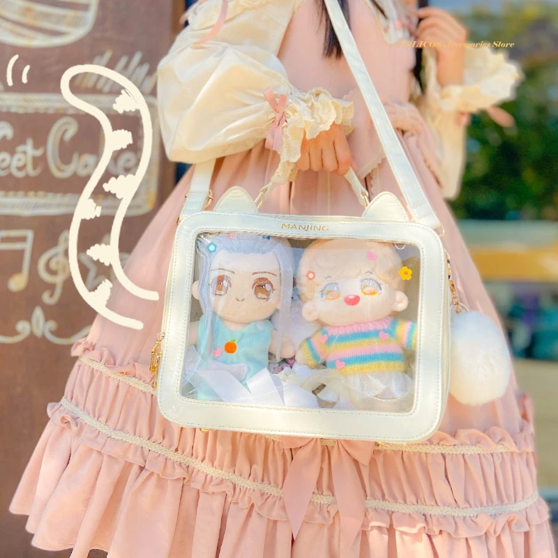 2021 милая Лолита итабаг японского аниме милые кошачьи уши двойная кукла 20 см