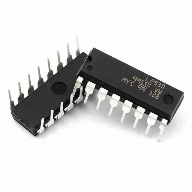 

5 шт. L293 L293D DIP DIP16 DIP-16 IC драйвер двигателя Чип привода PAR PusH Pull 4-канальный модуль IC чипы