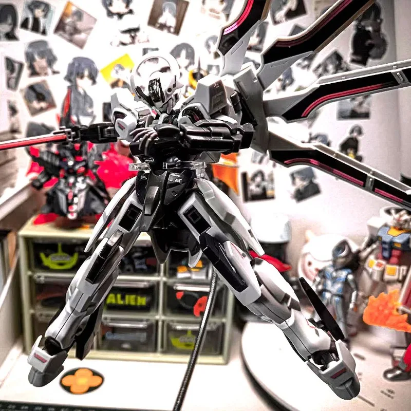 Фото Коллекционная модель JMS HG1/144: Сборная фигурка для рабочего стола, мобильный костюм «Ведьма с Меркурия» с подвижными суставами №5