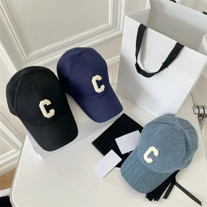 

Fashion Brand Baseball Cap for Women and Men Cotton Soft Top Hats Embroidery Letter C Summer Sun Caps Casual Snapback Hat Kpop