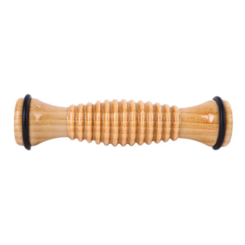 

Wooden Muscle Roller Stick Body Massage Roller Yoga Stick Relieving Muscle Massage Roller
