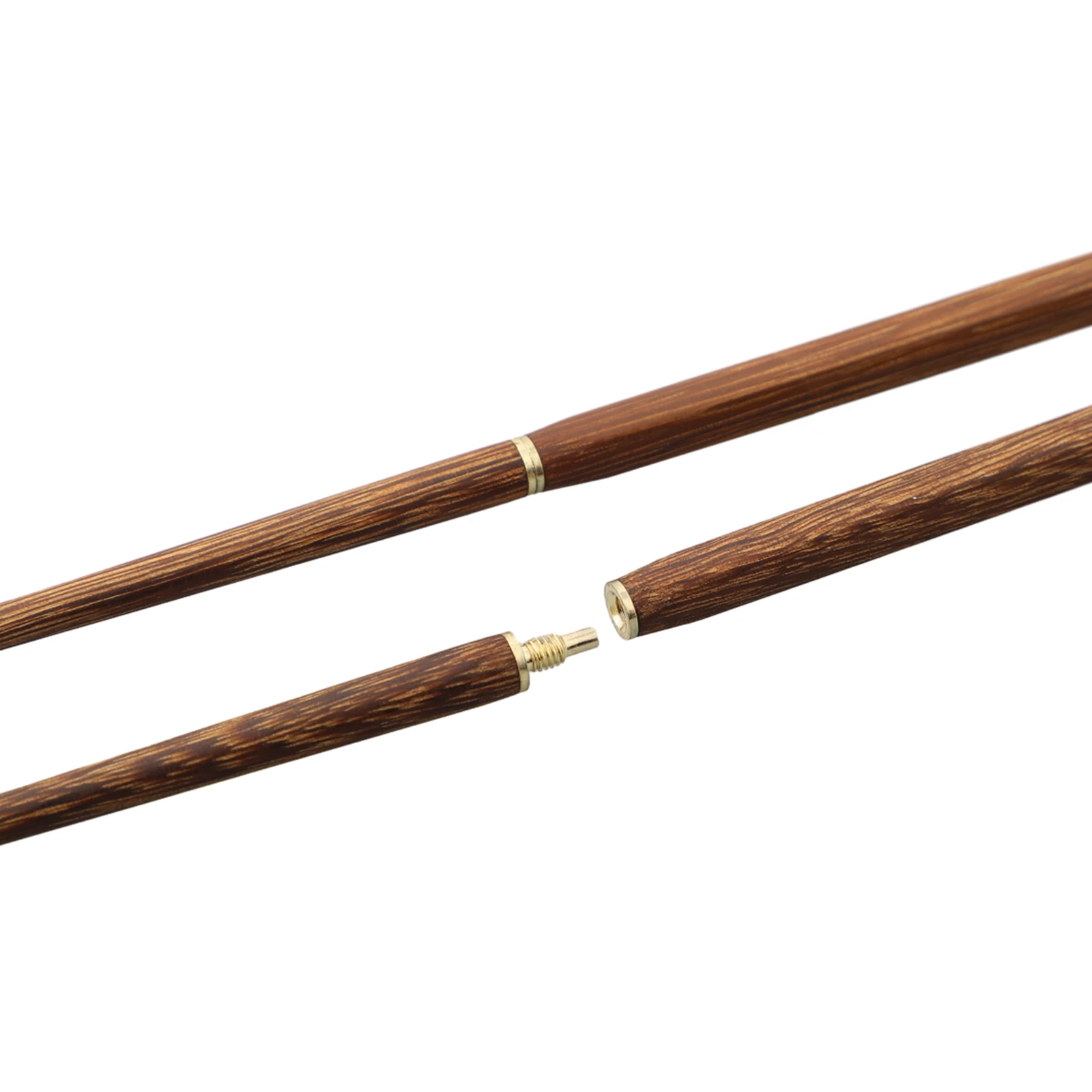 1 пара палочек для еды медные деревянные складные палочки посуда кемпинга