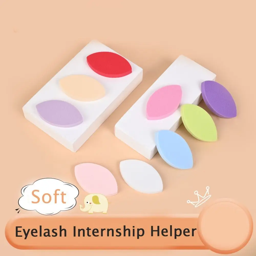 70 шт. тренировочная губка подушечки для накладных ресниц красочные долговечные