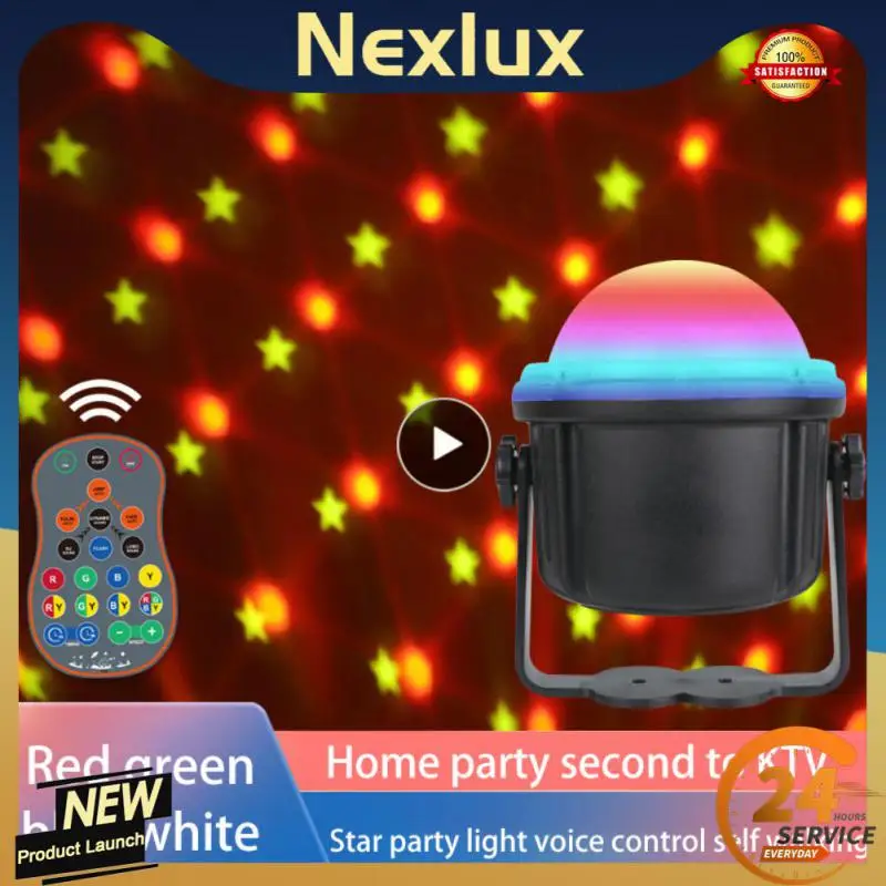 

New Disco Lights bluetooth-compatible Speaker USB Party Lights Sound Activated Remote Control Halloween Mini Disco Ball Light