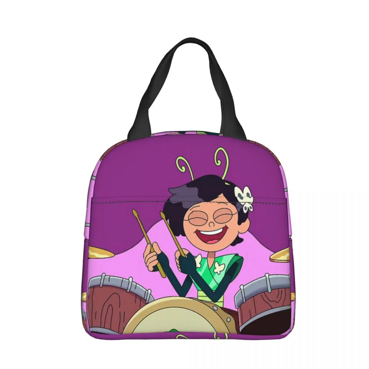 

Marcy Oxford Cloth Portable BagsAmphibia School Trip Lunch Hiking Debris Cooler Food Handbags