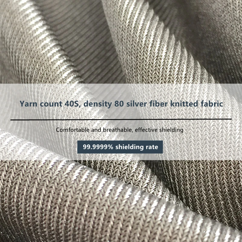 Низкая цена трикотажная ткань с защитой от электромагнитного излучения высокой