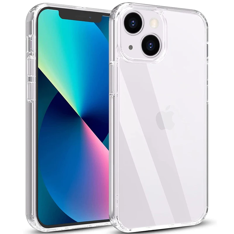

Luxury Transparent Soft TPU Phone Case For iPhone 13 12 Mini Pro Max Ultra Thin Slim Clear Phone Cases For iPhone 11 Back Cover