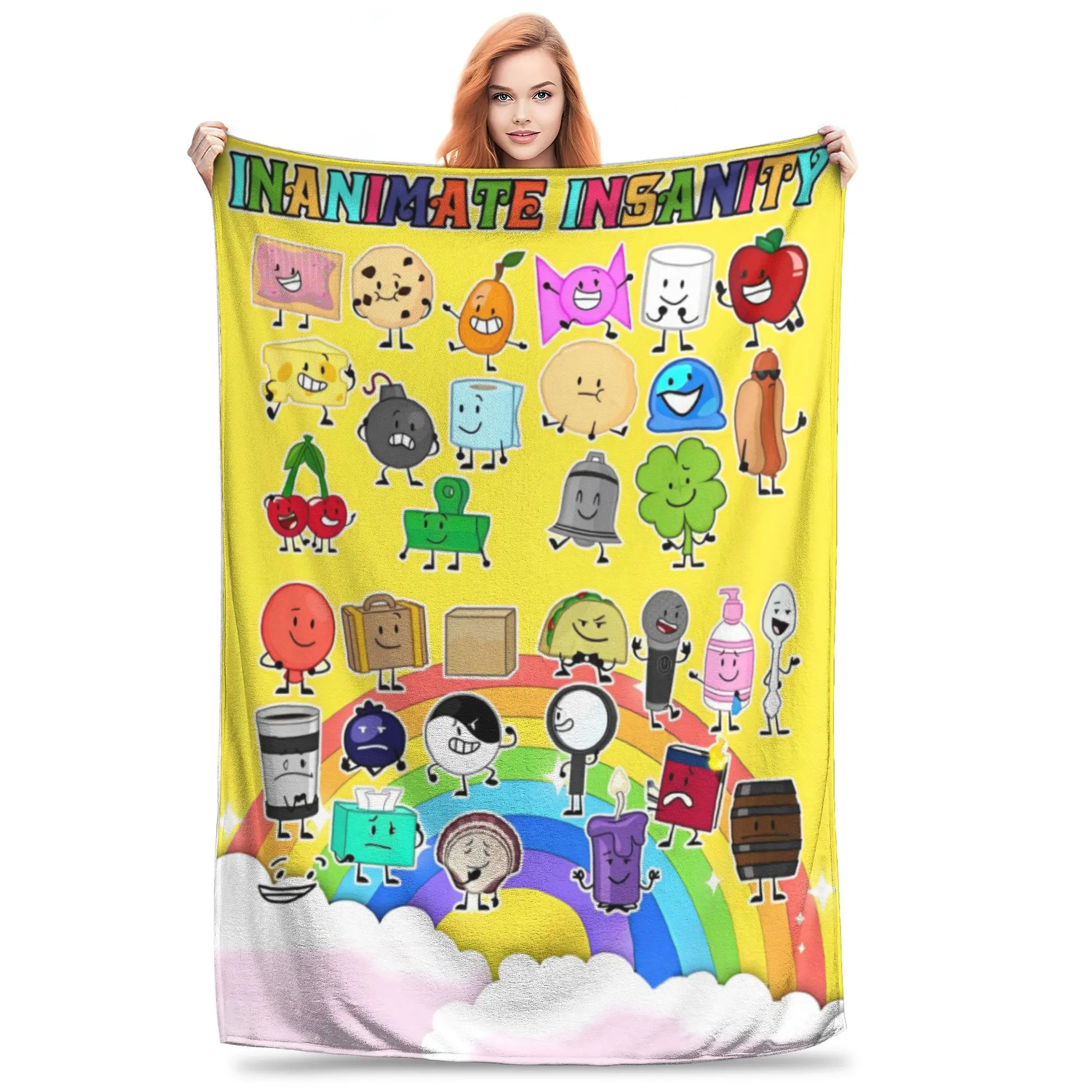 Фланелевое Одеяло bпии с изображением инопланетяниного сумасшедшего