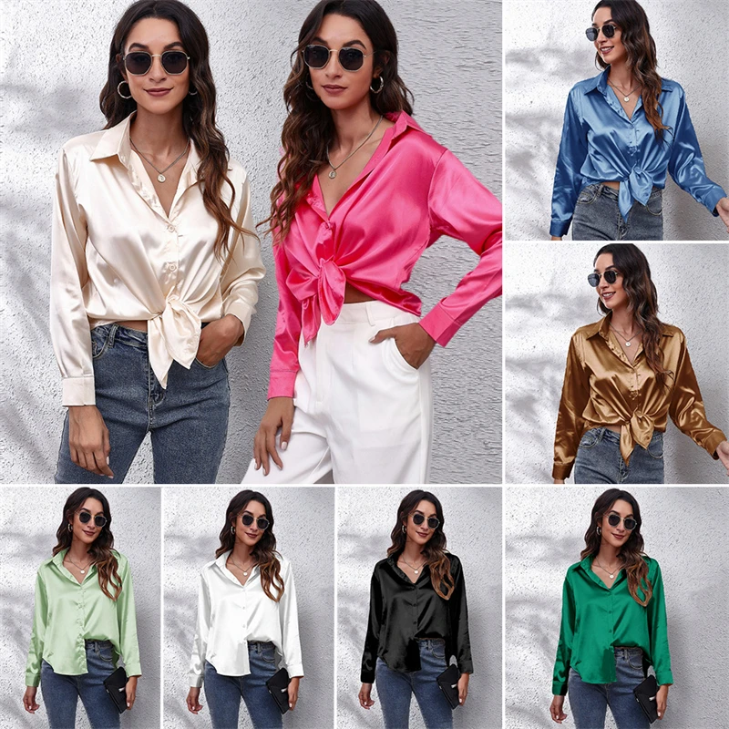 

ILARE Women's Elegant Blouses Korean Fashion Woman Blouses 2022 Long Sleeve Female Clothing Shirts Vintage Chic Woman Blouse Y2K
