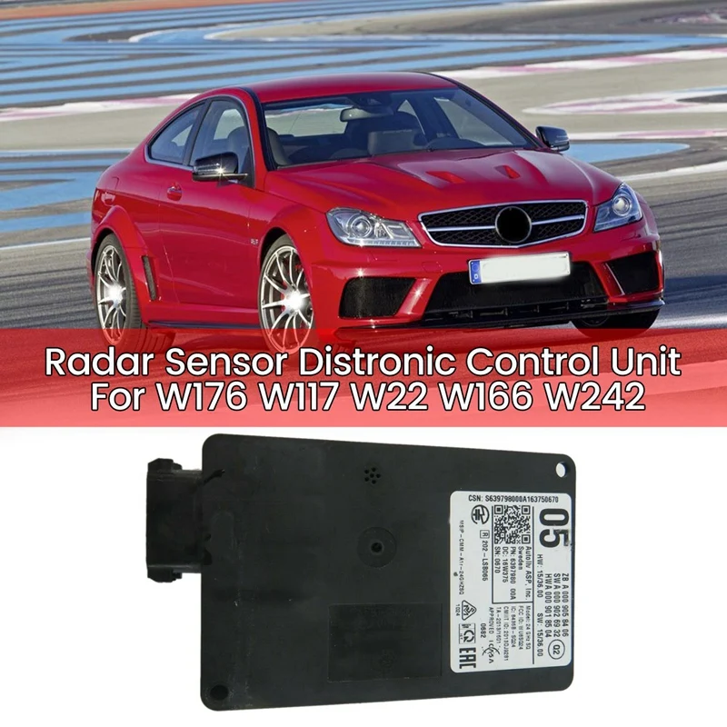 

A0009052804 Blind Spot Radar Sensor Distance Control Unit For Mercedes A S C CLA CLS SLK Class W117 W156 W166 W246 W212