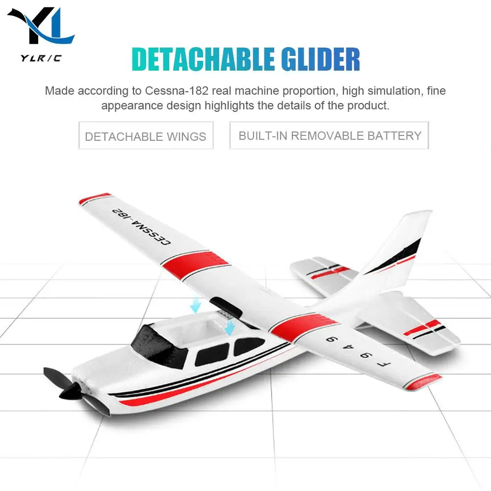 Wltoys F949S RC самолет 3D Полет 2 4G 3Ch неподвижное крыло Дрон с 3-Aixs обновленный гироскоп