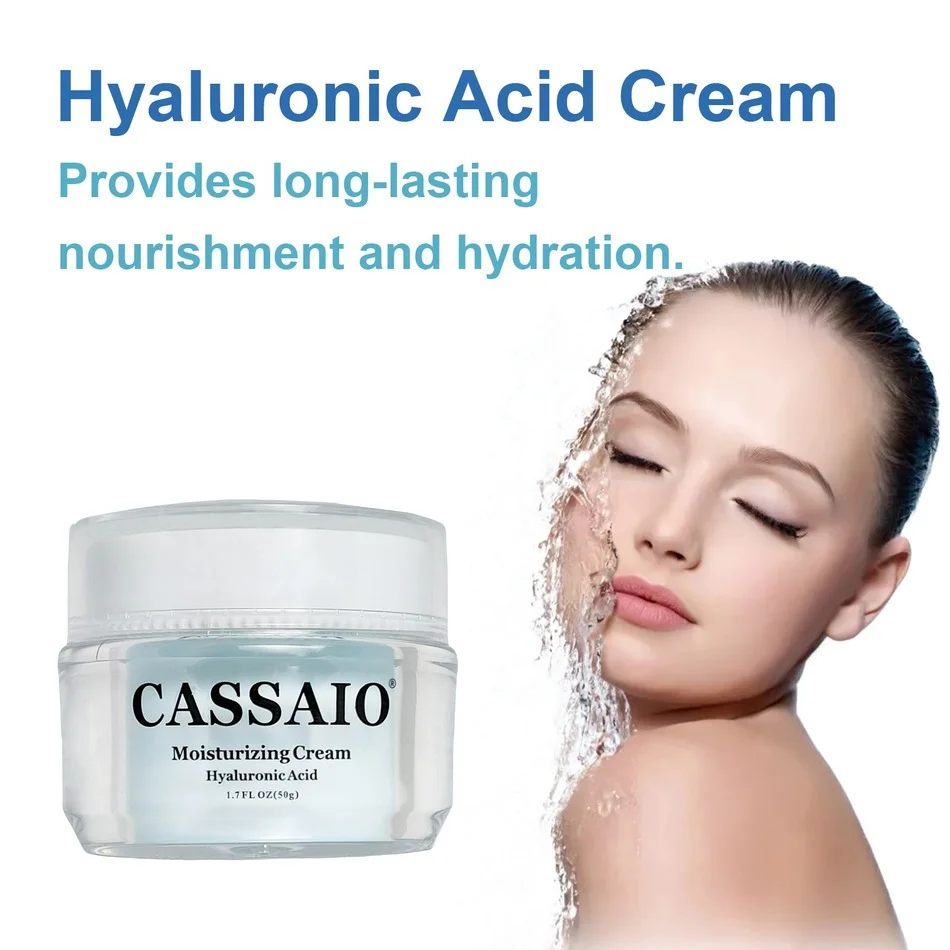 Крем с гиалуроновой кислотой для увлажнения и подтяжки лица