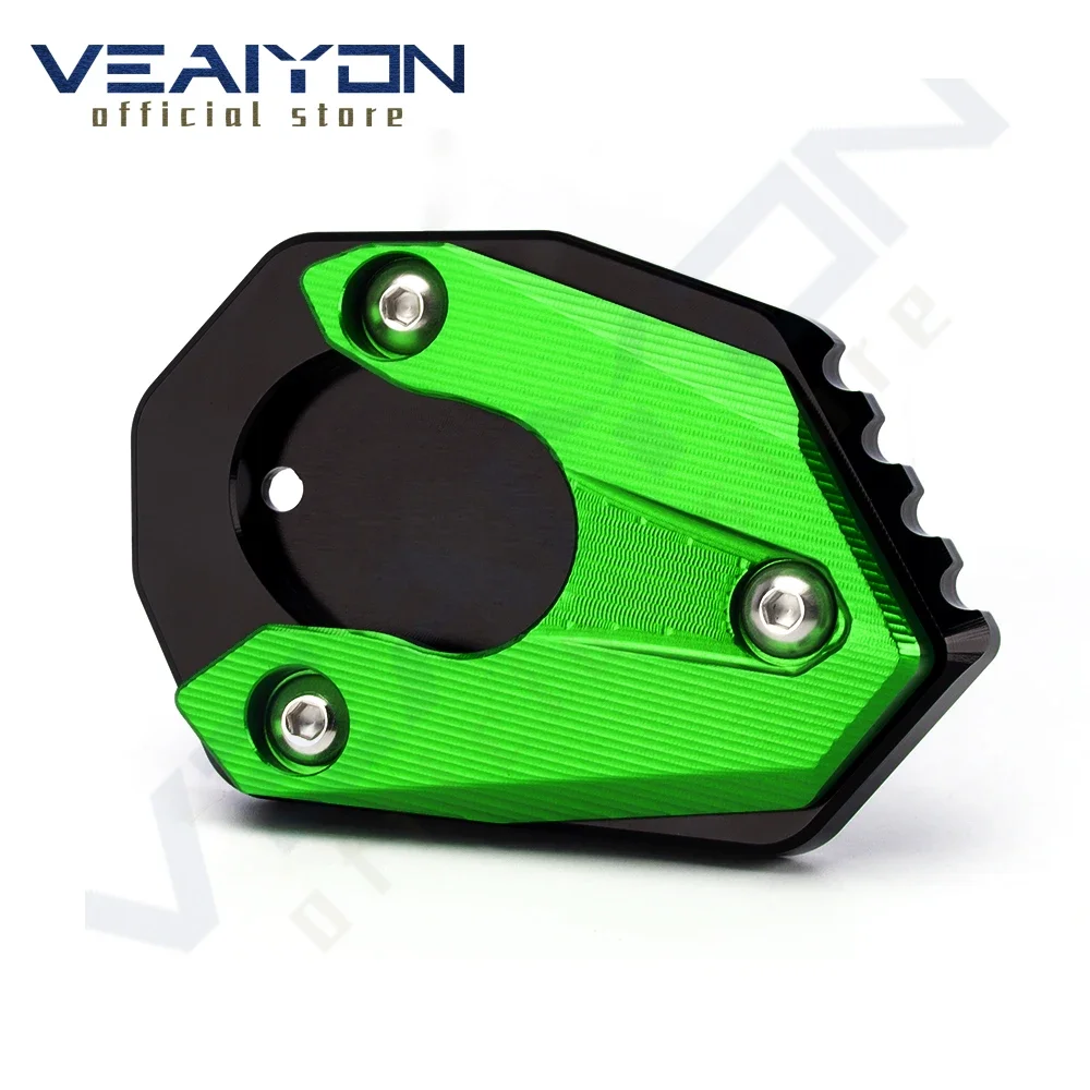 Для Nin-ja300 Nin-ja650 Nin-ja1000 Nin ja 300 650 1000 1000SX подставка для мотоцикла, боковая подставка, увеличенная удлинительная пластина для ног