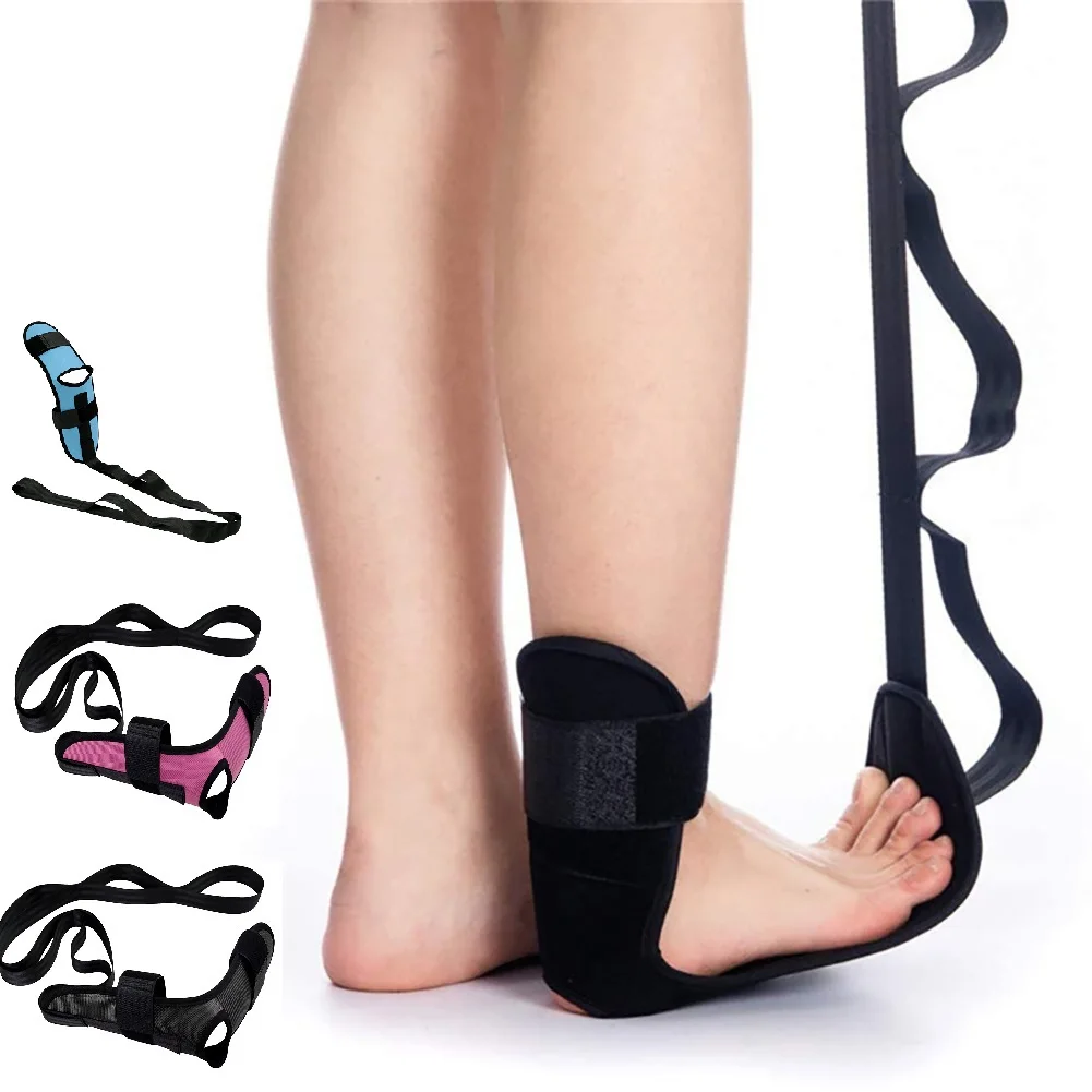 

Ремень для тренировок, реабилитационная веревка, коррекция стопы, физиотерапия, Йога, упражнения, растяжение лодыжки, вспомогательное соединение