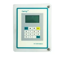 popular sales oem clamp on handheld portable ultrasonic flow meter flowmeter price ultrasonic btu meters heat meter