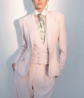 factory customize business women pant suits 3 piece sets blazer pants office lady jacket female outfits women wedding suits