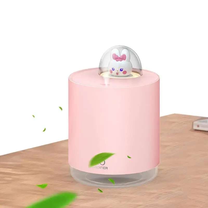 Cute Rabbit Night Light Personal Humidifier Usb Powered Cool